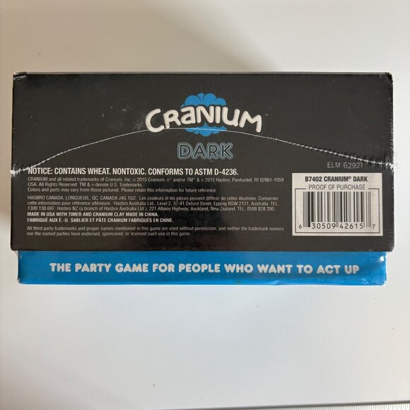 Hasbro Cranium Dark Fun Party Game For Adults New Sealed Pack - Picture 4 of 6
